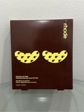 Rhode Peptide Eye Patches Hydrating & Depuffing Eye Masks 6 Pairs Brand New